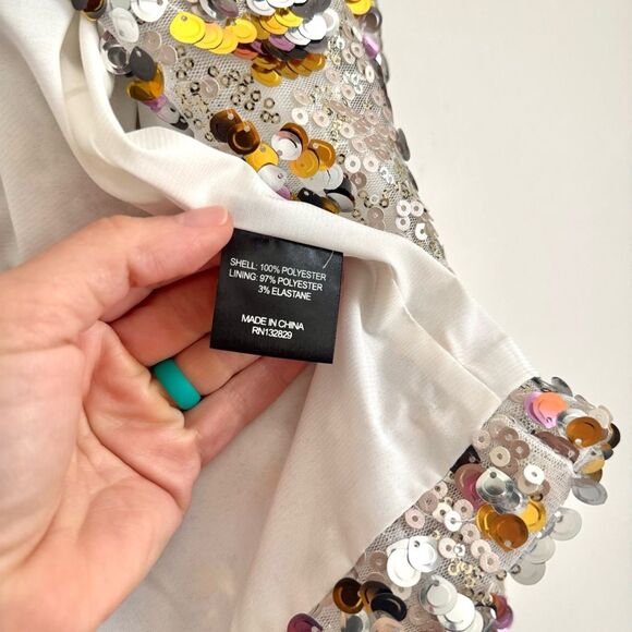 House of Harlow 1960 x Revolve Sequin Embellished Jacket | Size S - Picture 5 of 9
